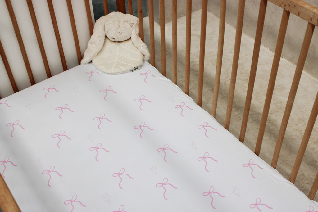 Ivy Bow Organic Cot Sheet