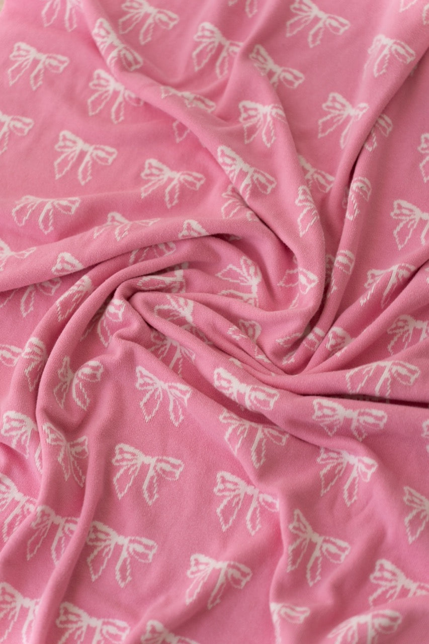 SIGNATURE BOW BLANKET