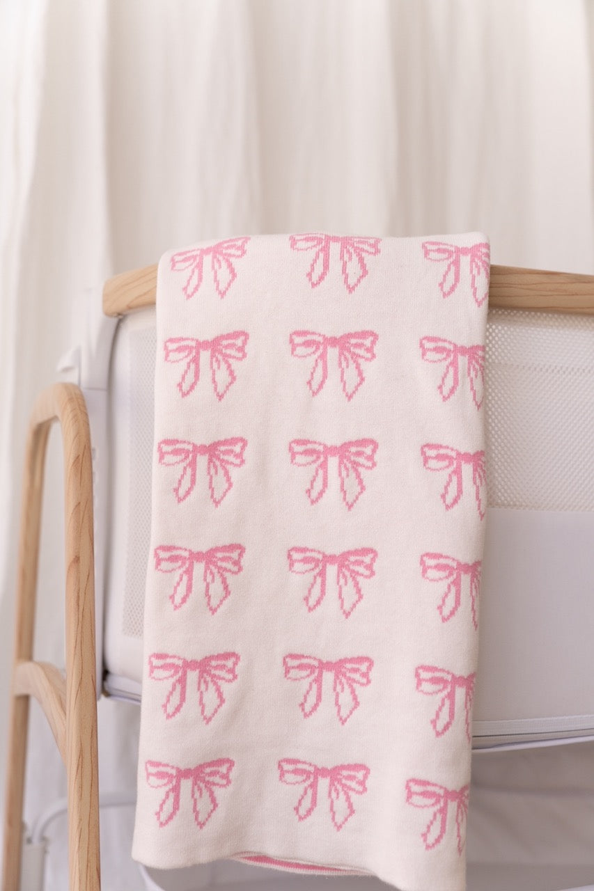SIGNATURE BOW BLANKET